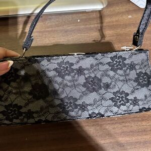 Elegant Black Lace Women's Bag